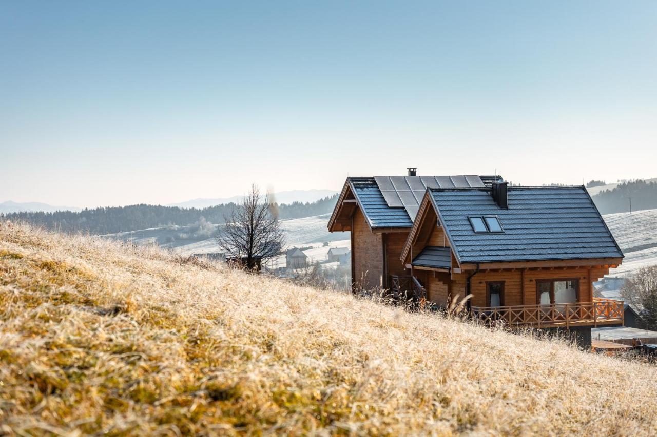 Houten Vakantiewoning "Reisnaarpolen" Royaal Ontbijt, Sauna En Hottub Czarna Gora Exterior photo